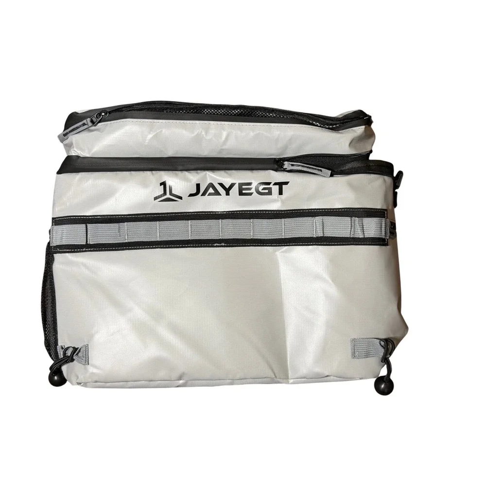 JAYEGT Insulated Soft Cooler Bag Silver Portable Leakproof Kyak Cooler